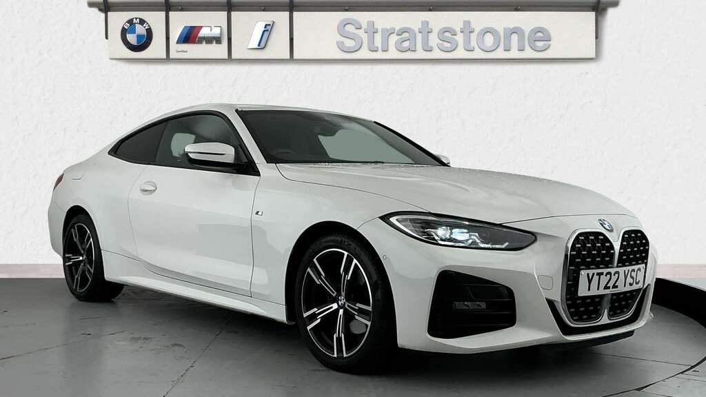 BMW 4 Series 420I Xdrive M Sport Step 2022 White