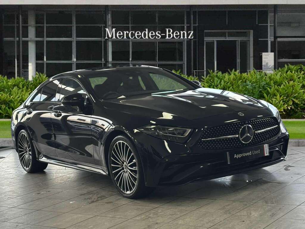 Mercedes-Benz CLS Cls300 Amg Line Night Edition Premium D Mhev 4Mat White #1