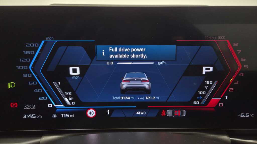 BMW M3 Xdrive 530 Competition M Step 2025 YO25NVU Grey #4