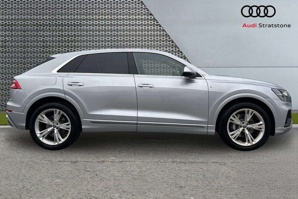 Audi Q8 50 Tdi Quattro S Line Tiptronic 2018 Silver #4