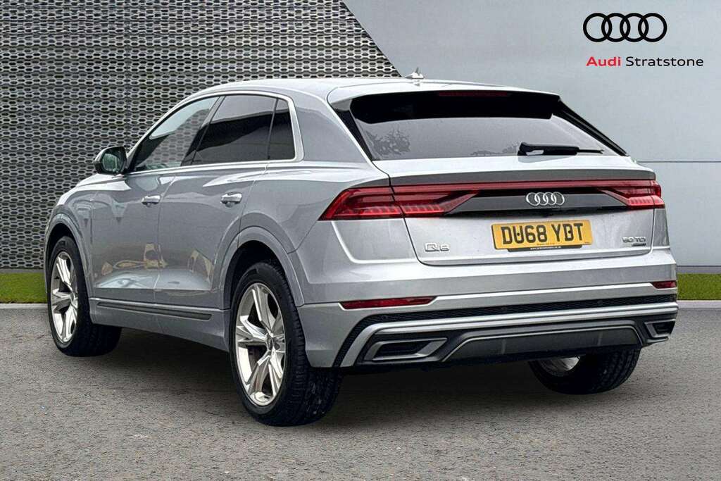 Audi Q8 50 Tdi Quattro S Line Tiptronic 2018 Silver #3