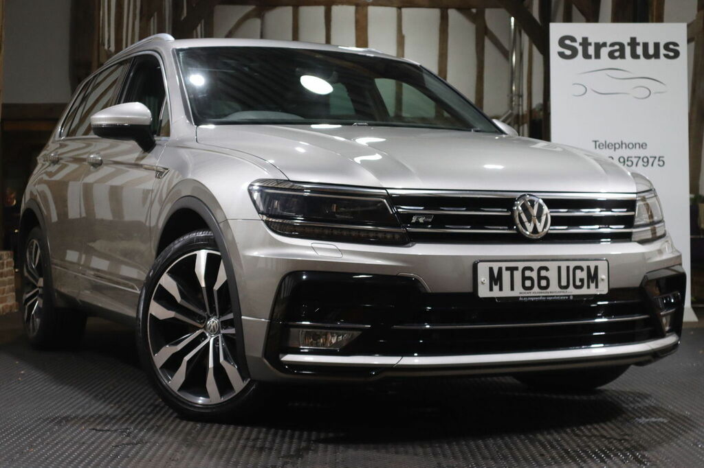 Volkswagen Tiguan 2.0 Tdi Bluemotion Tech R-line Dsg 4Motion Euro 6 Silver