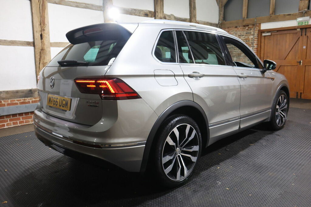 Volkswagen Tiguan 2.0 Tdi Bluemotion Tech R-line Dsg 4Motion Euro 6 MT66UGM Silver #6