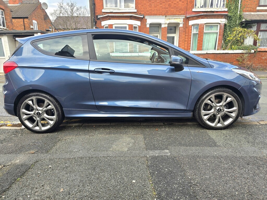 Ford Fiesta Hatchback 1.0 T Ecoboost St-line 2019 YH19RBP Blue #6
