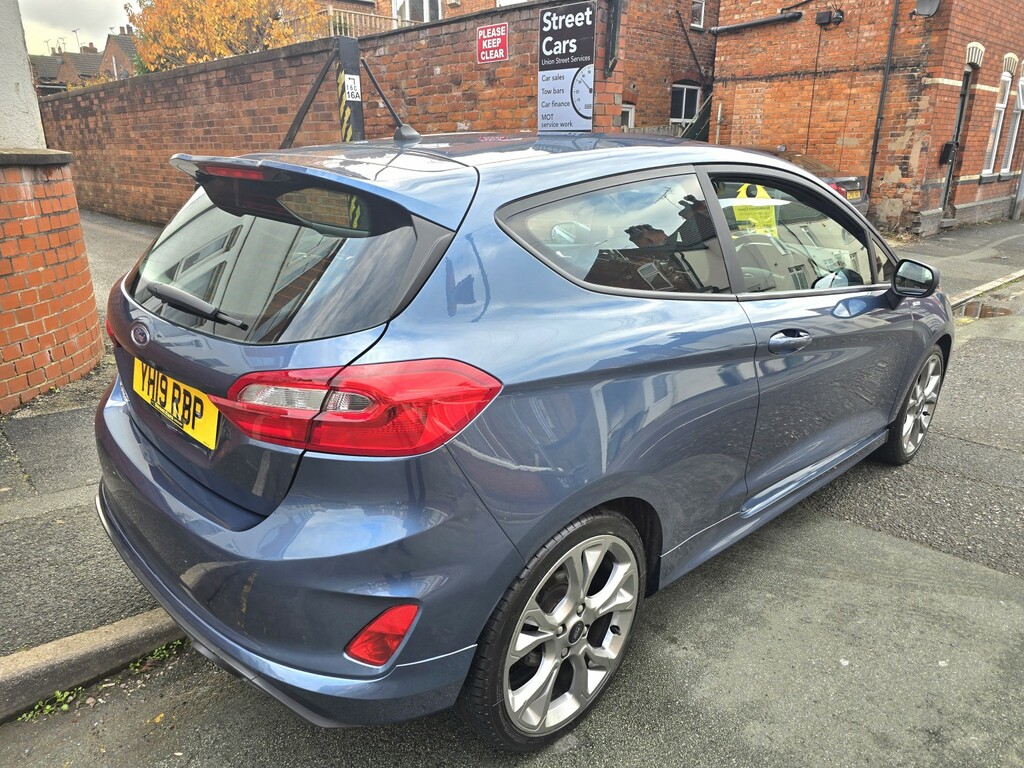 Ford Fiesta Hatchback 1.0 T Ecoboost St-line 2019 YH19RBP Blue #5