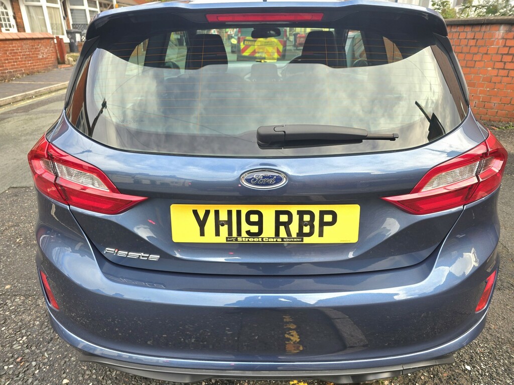 Ford Fiesta Hatchback 1.0 T Ecoboost St-line 2019 YH19RBP Blue #4