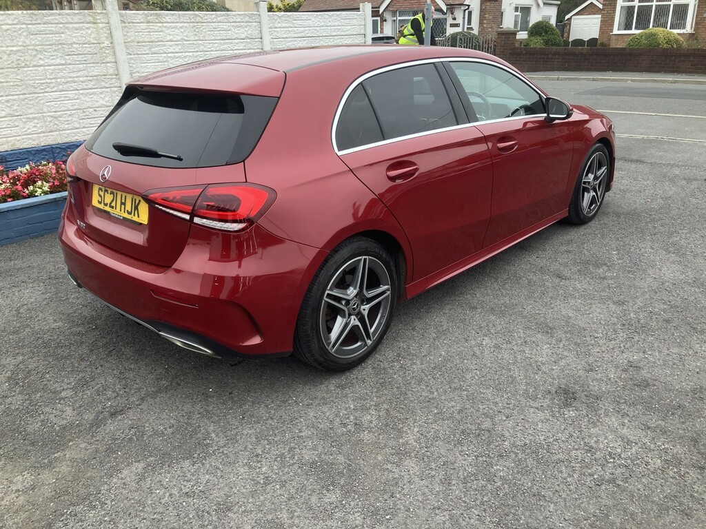 Mercedes-Benz A Class Hatchback 1.3 A180 Amg Line 202121 SC21HJK Red #2