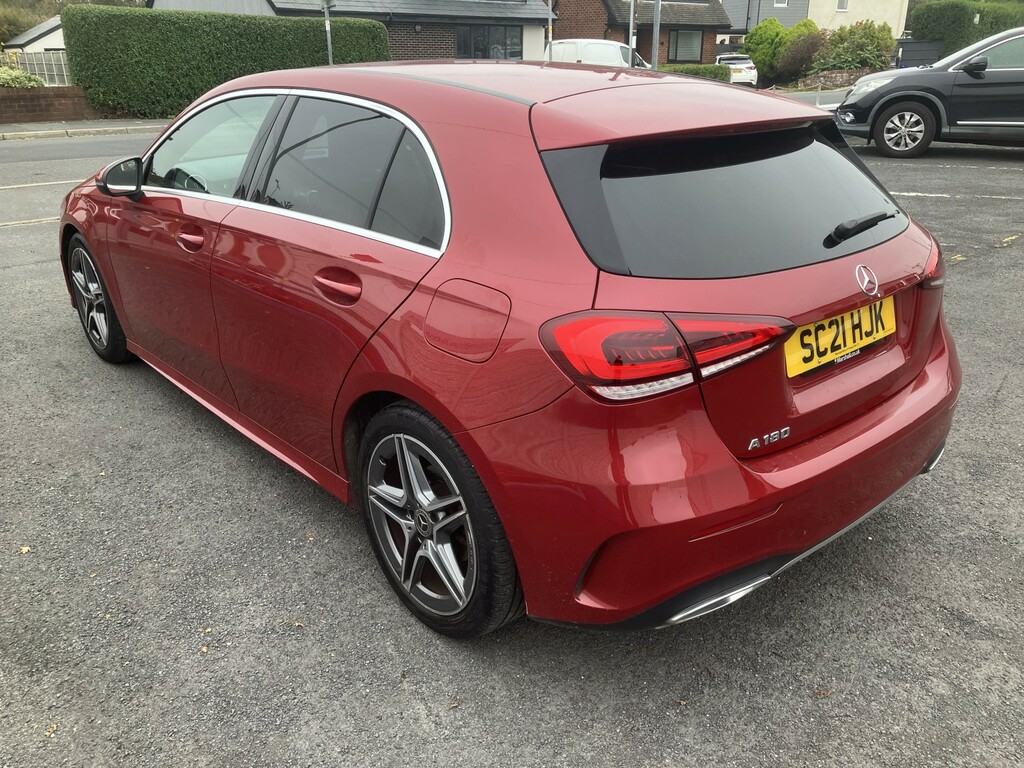 Mercedes-Benz A Class Hatchback 1.3 A180 Amg Line 202121 SC21HJK Red #4