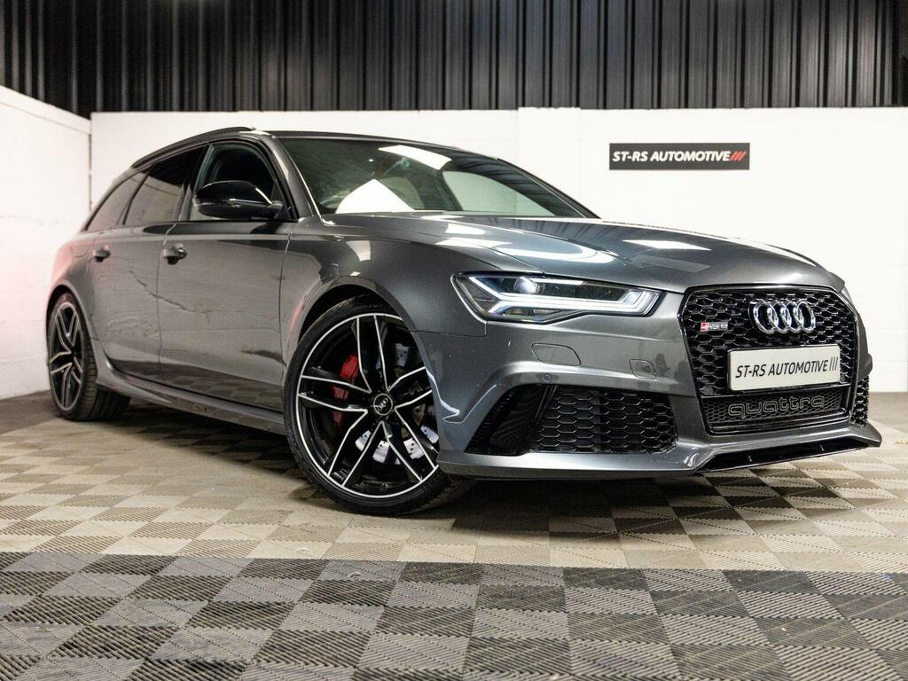 Audi RS6 Avant Estate 4.0 Tfsi V8 Tiptronic Quattro Euro 6 Ss Grey