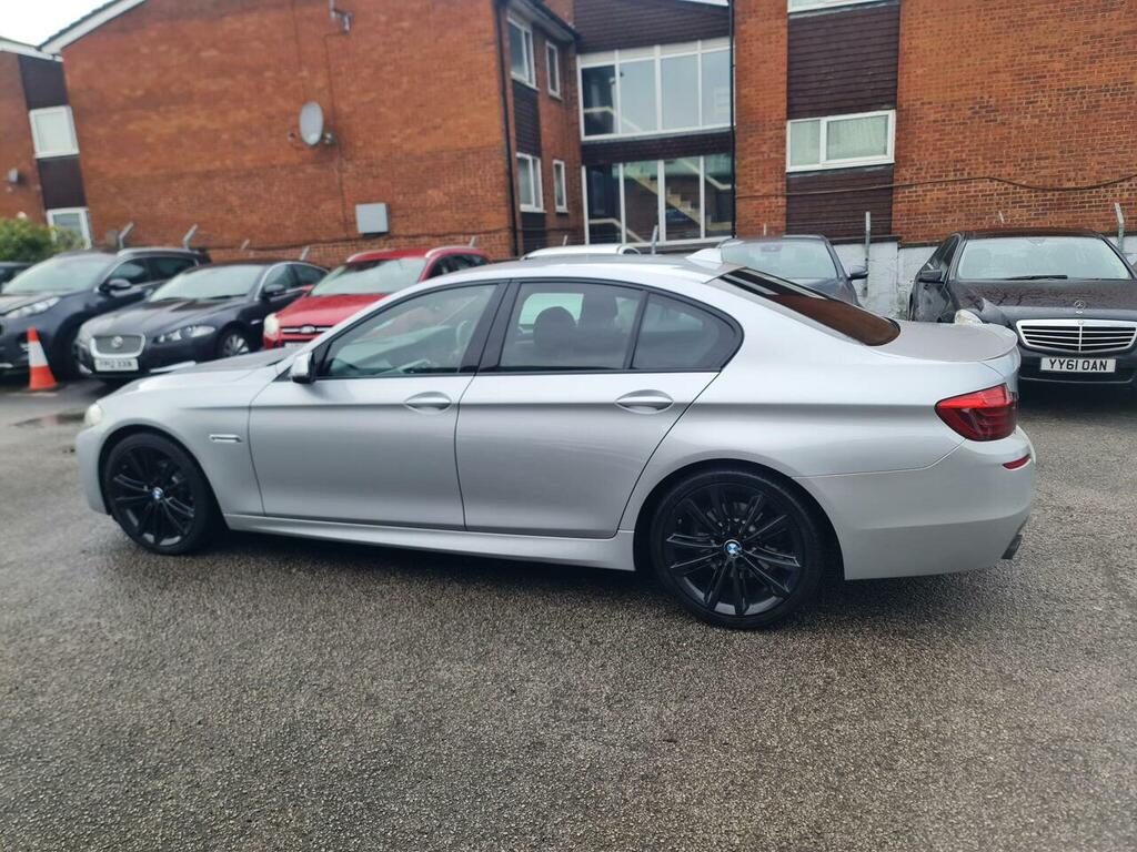 BMW 5 Series 2.0 520D M Sport Euro 6 Ss Silver #5