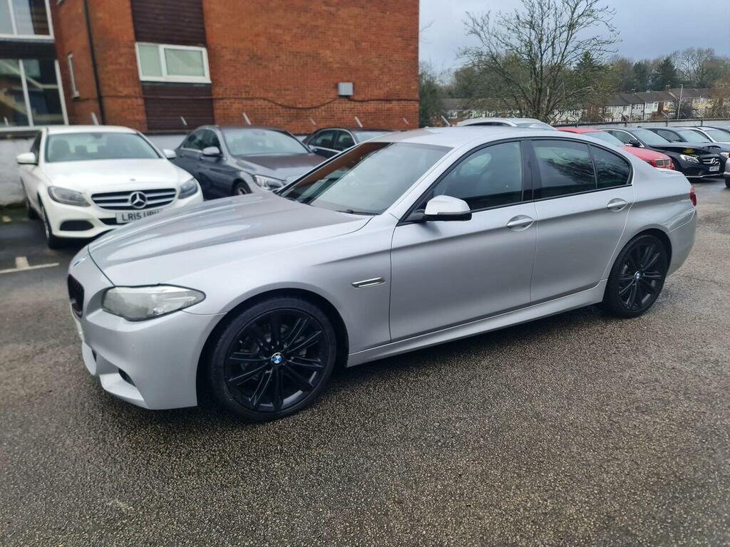 BMW 5 Series 2.0 520D M Sport Euro 6 Ss Silver #2