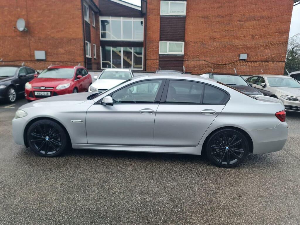 BMW 5 Series 2.0 520D M Sport Euro 6 Ss Silver #4