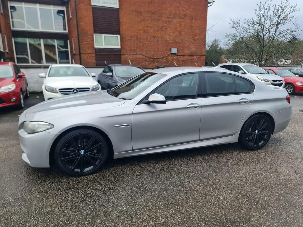 BMW 5 Series 2.0 520D M Sport Euro 6 Ss Silver #3