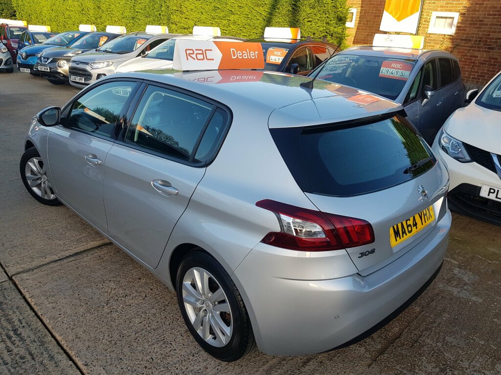 Peugeot 308 1.6 Hdi Active - Only 33,000 Miles With Sat Nav An Silver #6
