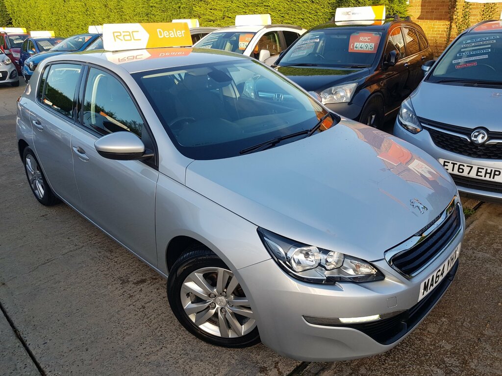 Peugeot 308 1.6 Hdi Active - Only 33,000 Miles With Sat Nav An Silver #2
