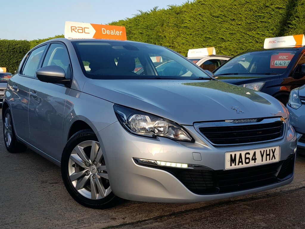 Peugeot 308 1.6 Hdi Active - Only 33,000 Miles With Sat Nav An Silver