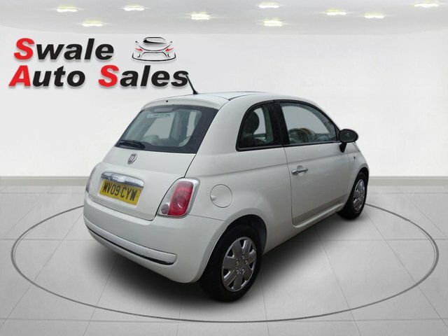 Fiat 500 1.2 Pop Hatchback MV09CYW White #6
