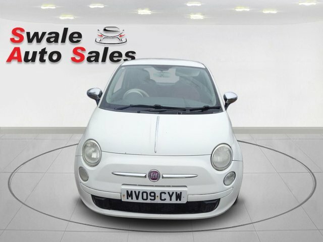 Fiat 500 1.2 Pop Hatchback MV09CYW White #4