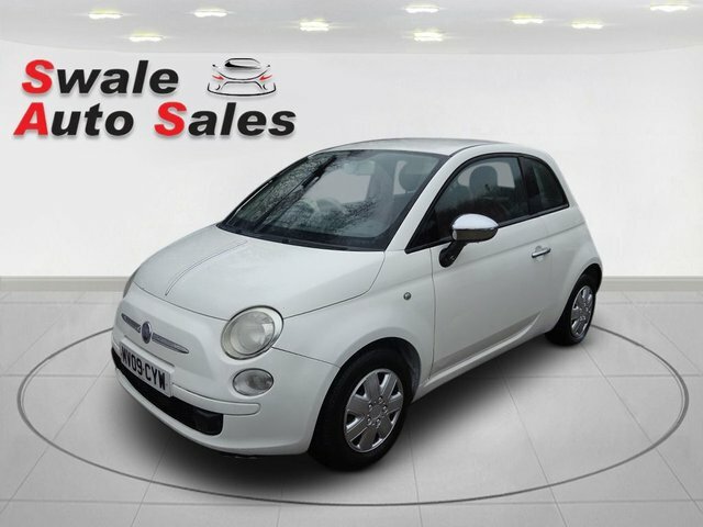 Fiat 500 1.2 Pop Hatchback MV09CYW White #3