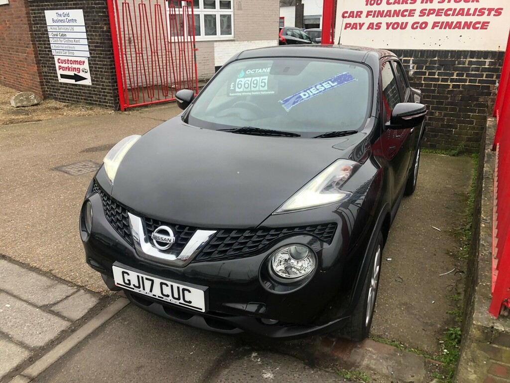 Nissan Juke 1.5 Dci Acenta GJ17CUC Black #3
