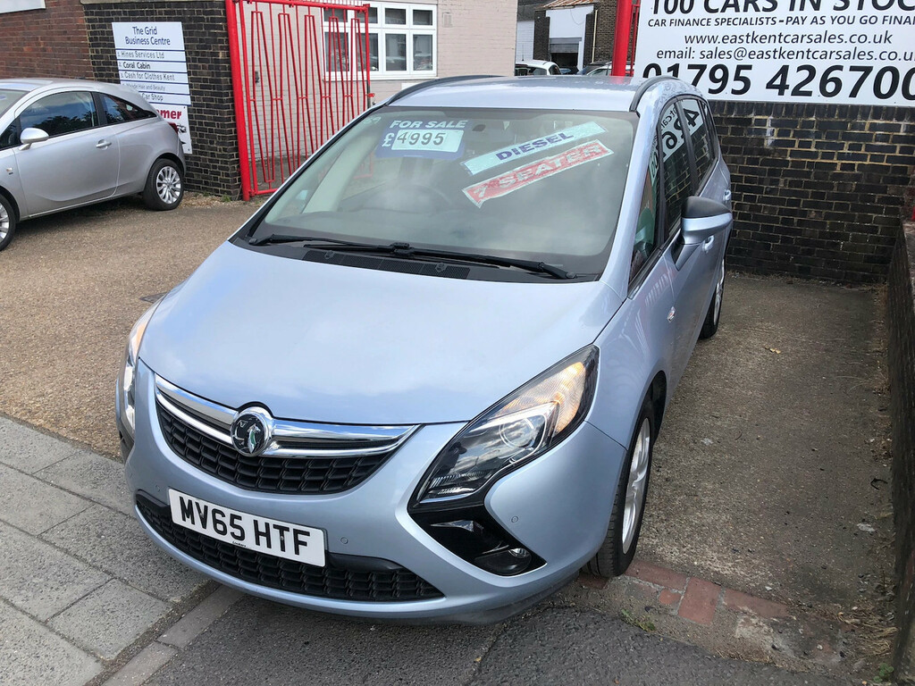 Vauxhall Zafira 2.0 Cdti Exclusiv Silver #3
