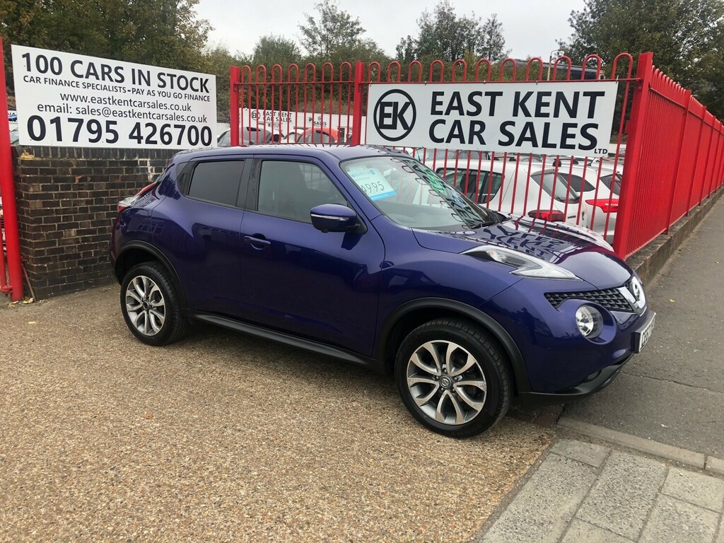 Nissan Juke 1.5 Dci Tekna Suv Euro 6 S S CE67YSE Blue #4