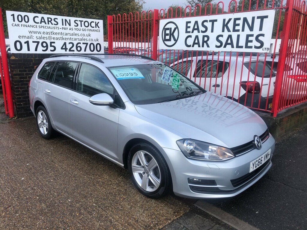 Volkswagen Golf 1.6 Tdi Bluemotion Tech Match Edition Estate D Silver