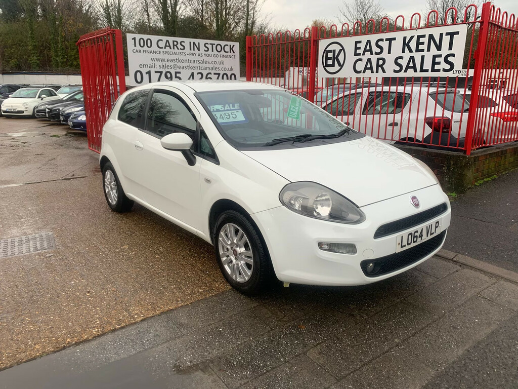 Fiat Punto 1.4 Easy Hatchback Euro 6 S S 77 Bhp White