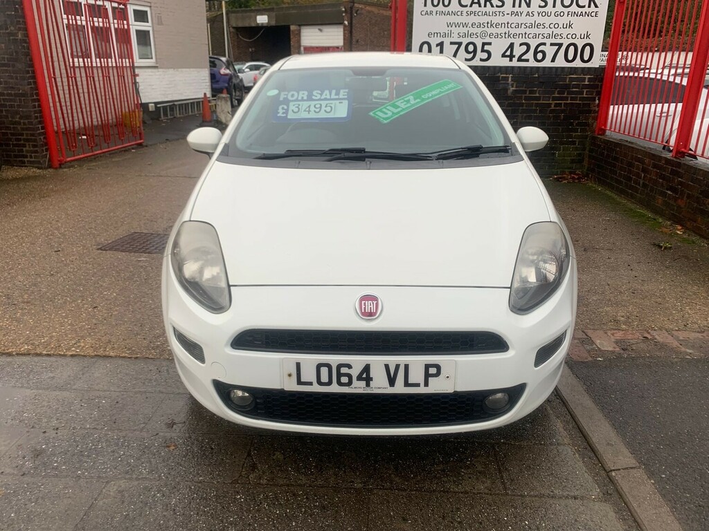 Fiat Punto 1.4 Easy Hatchback Euro 6 S S 77 Bhp White #2
