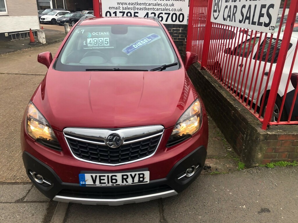 Vauxhall Mokka 1.6 Cdti Se Suv 2Wd Euro 6 S S VE16RYB Red #2