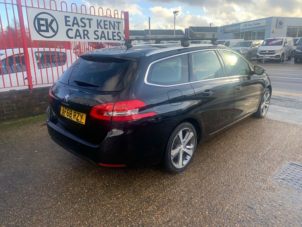 Peugeot 308 SW 1.2 Puretech Allure Estate Euro AF68RZY Black #5