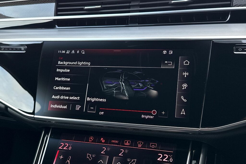 Audi S8 Quattro Black Edition Blue #35