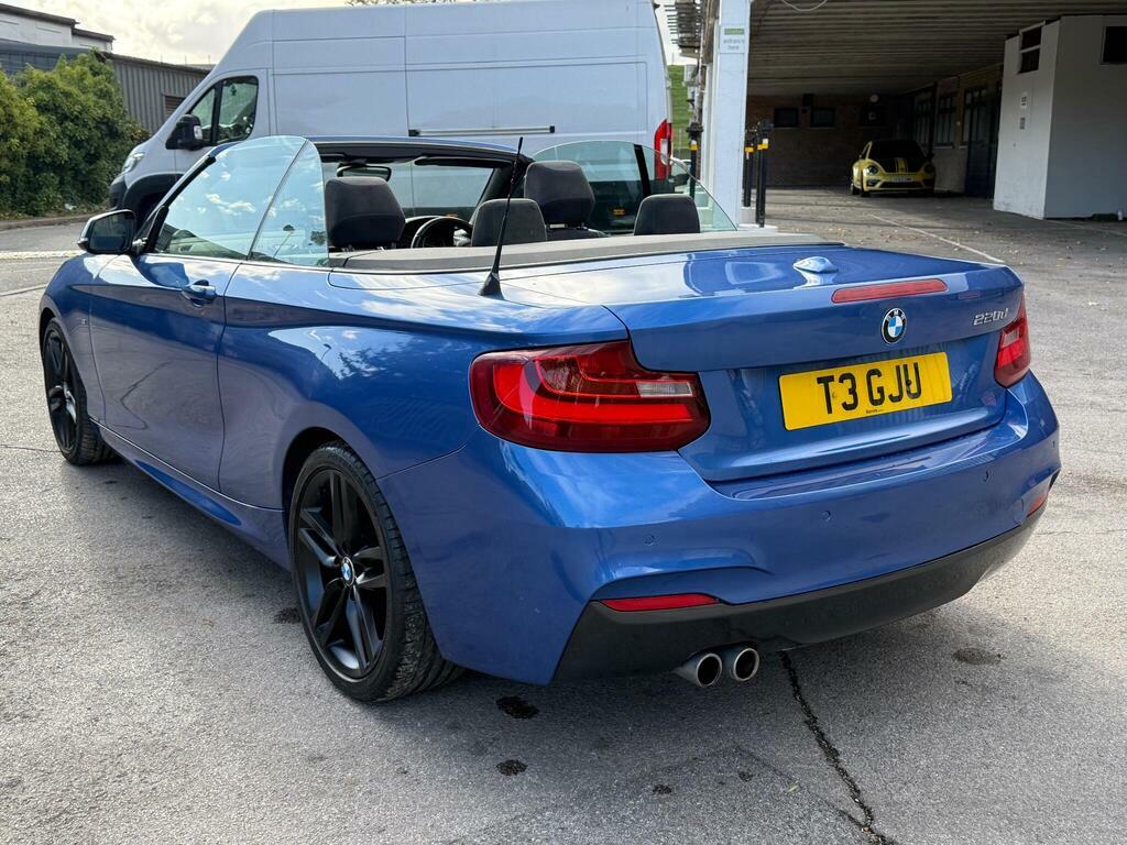 BMW 2 Series 2.0 220D M Sport Euro 6 S S Blue #4