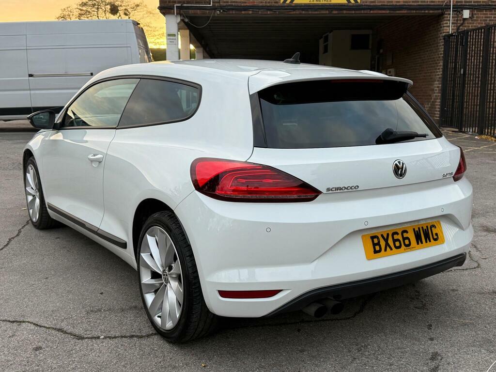 Volkswagen Scirocco 2.0 Tsi Bluemotion Tech Gt Euro 6 S S White #5