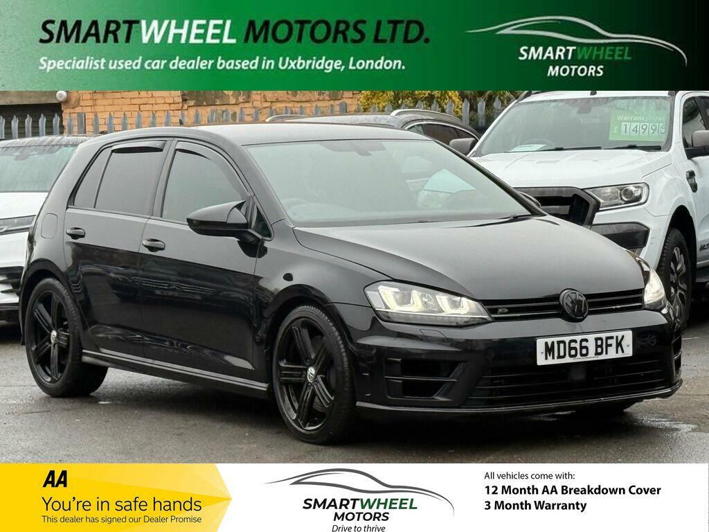 Volkswagen Golf 2.0 Tsi Bluemotion Tech R Dsg 4Motion Euro 6 Ss Black