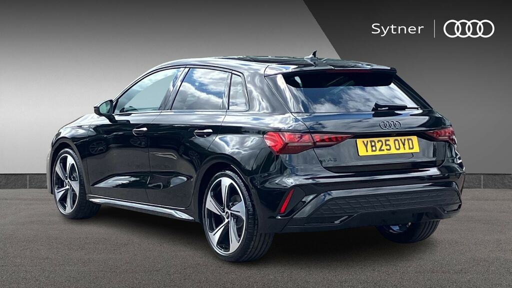 Audi A3 35 Tfsi Black Edition S Tronic Tech Pack YB25OYD Black #3