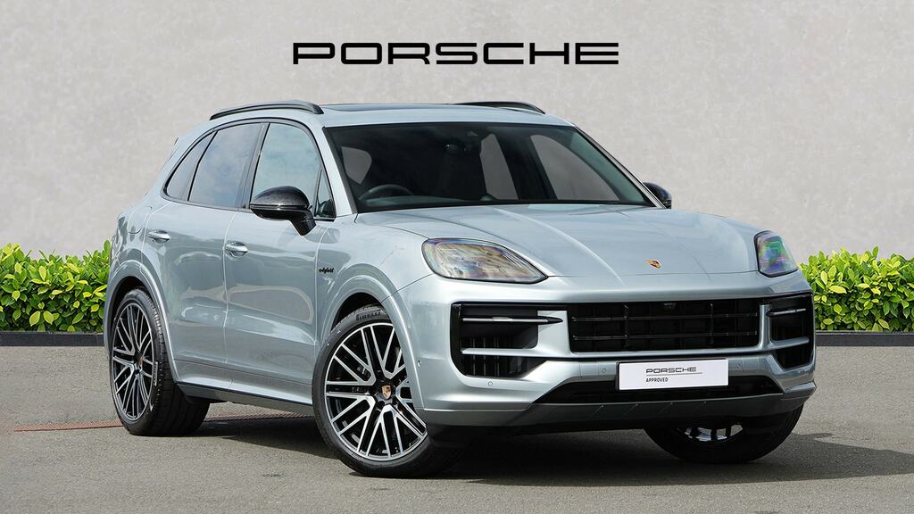 Porsche Cayenne E-hybrid Tiptronic S Silver