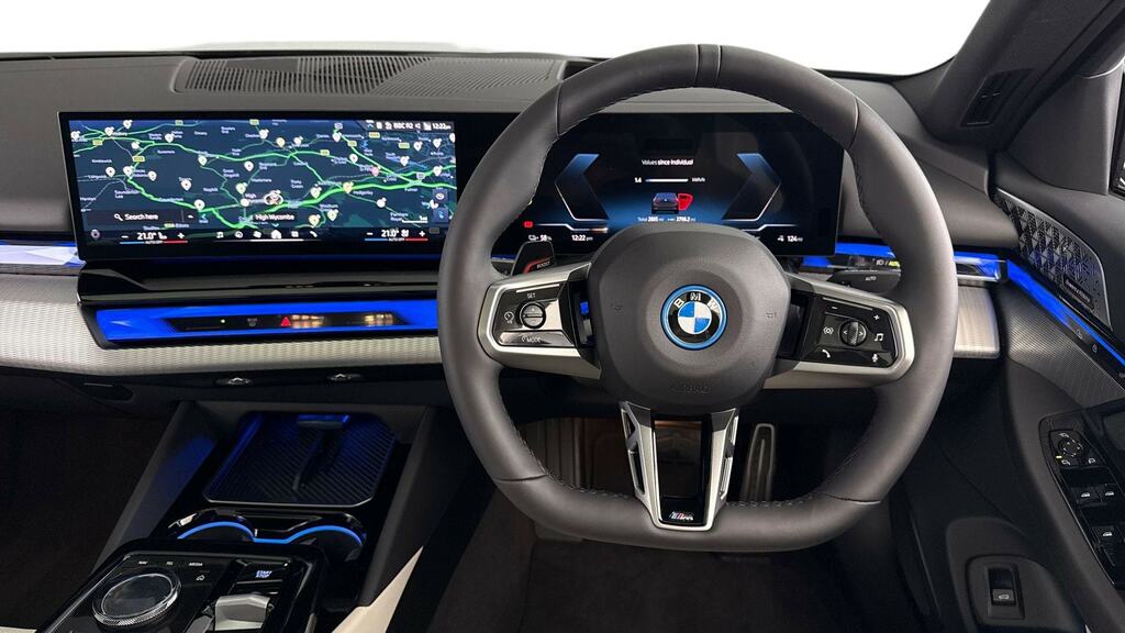 BMW i5 250Kw Edrive40 M Sport 84Kwh Techcomf OV75ZRR Grey #5