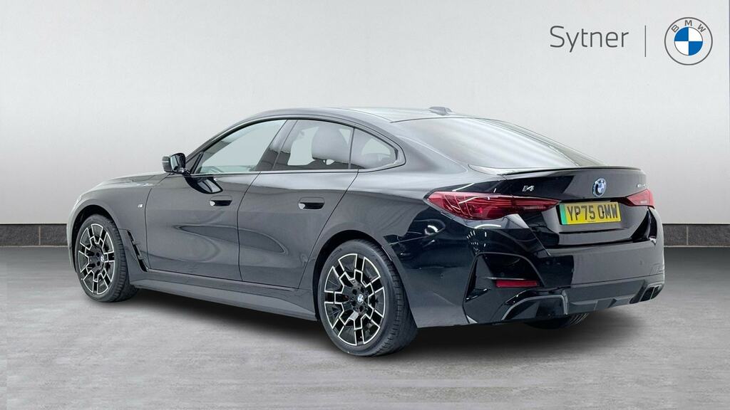 BMW i4 250Kw Edrive40 M Sport 83.9Kwh Pro Pack YP75OMW Black #2
