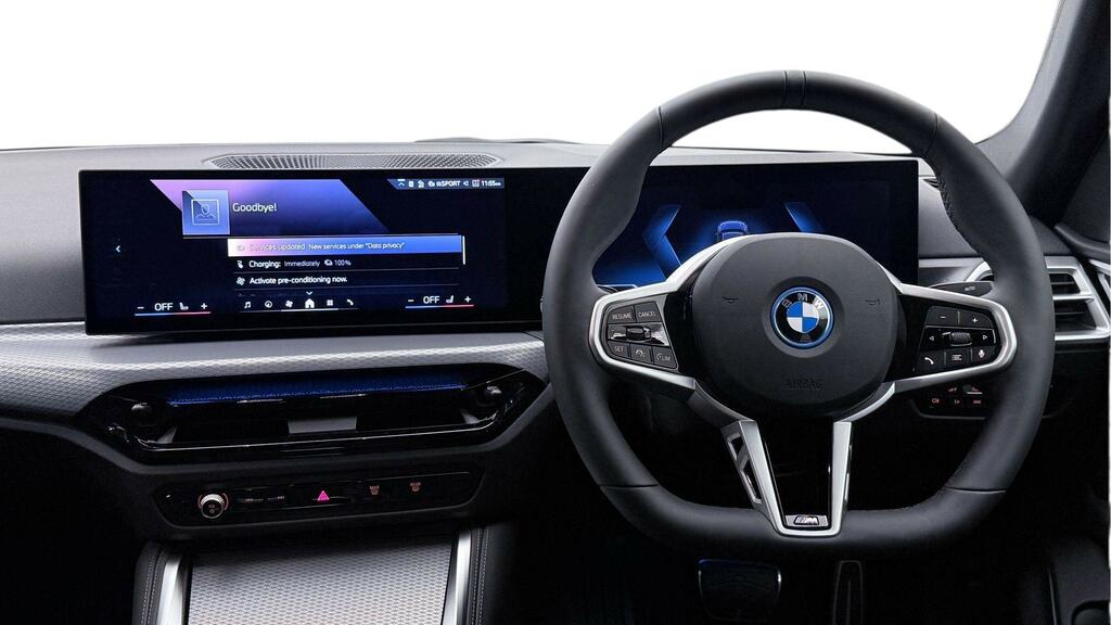 BMW i4 250Kw Edrive40 M Sport 83.9Kwh Pro Pack YP75OMW Black #5