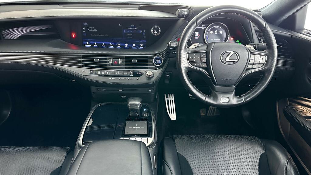 Lexus LS 500H 3.5 359 F-sport Cvt 2Wd Black #6