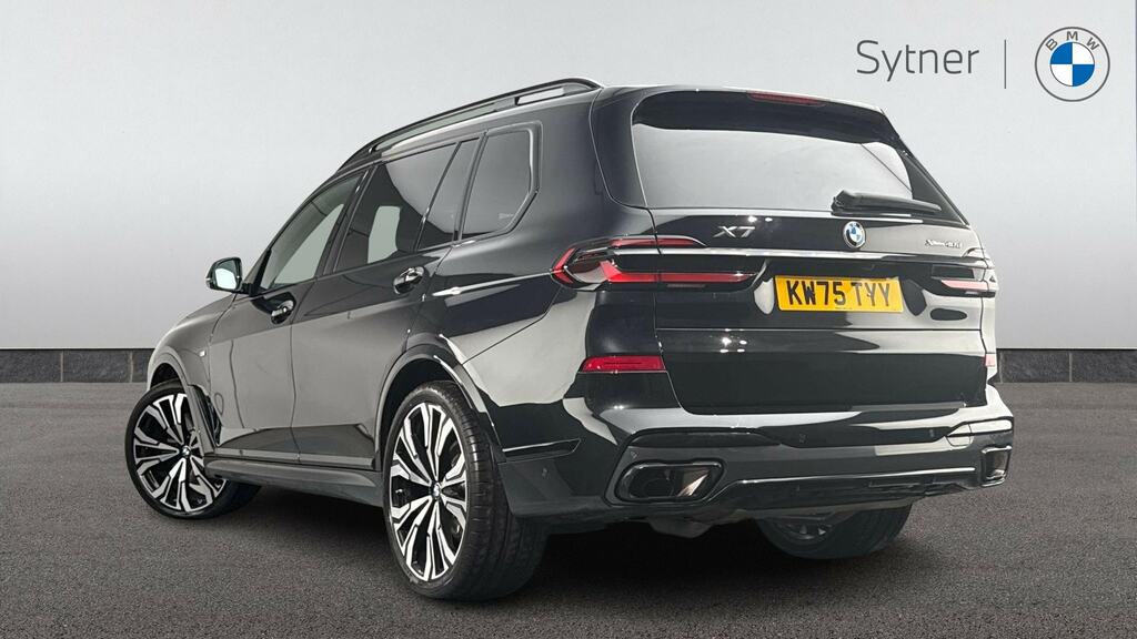 BMW X7 Xdrive40d Mht M Sport Step KW75TYY Black #2