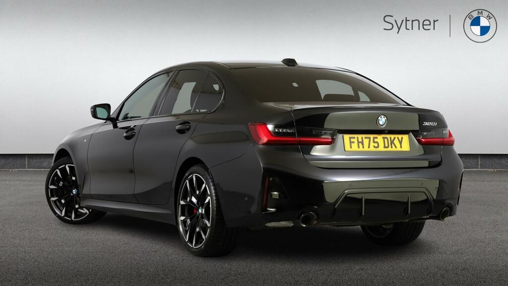 BMW 3 Series 320I M Sport Step FH75DKY Black #2