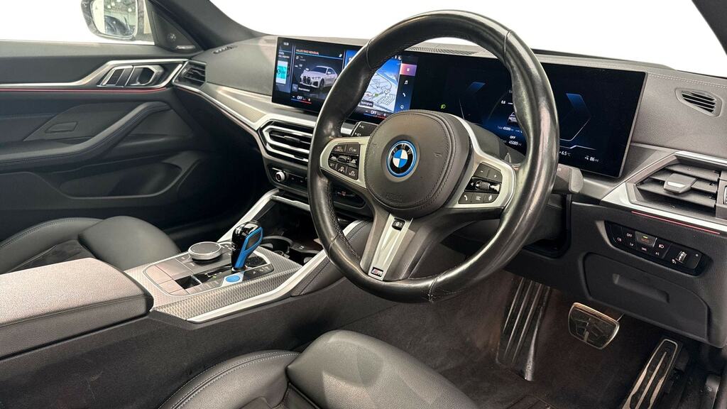 BMW i4 M50 Blue #6