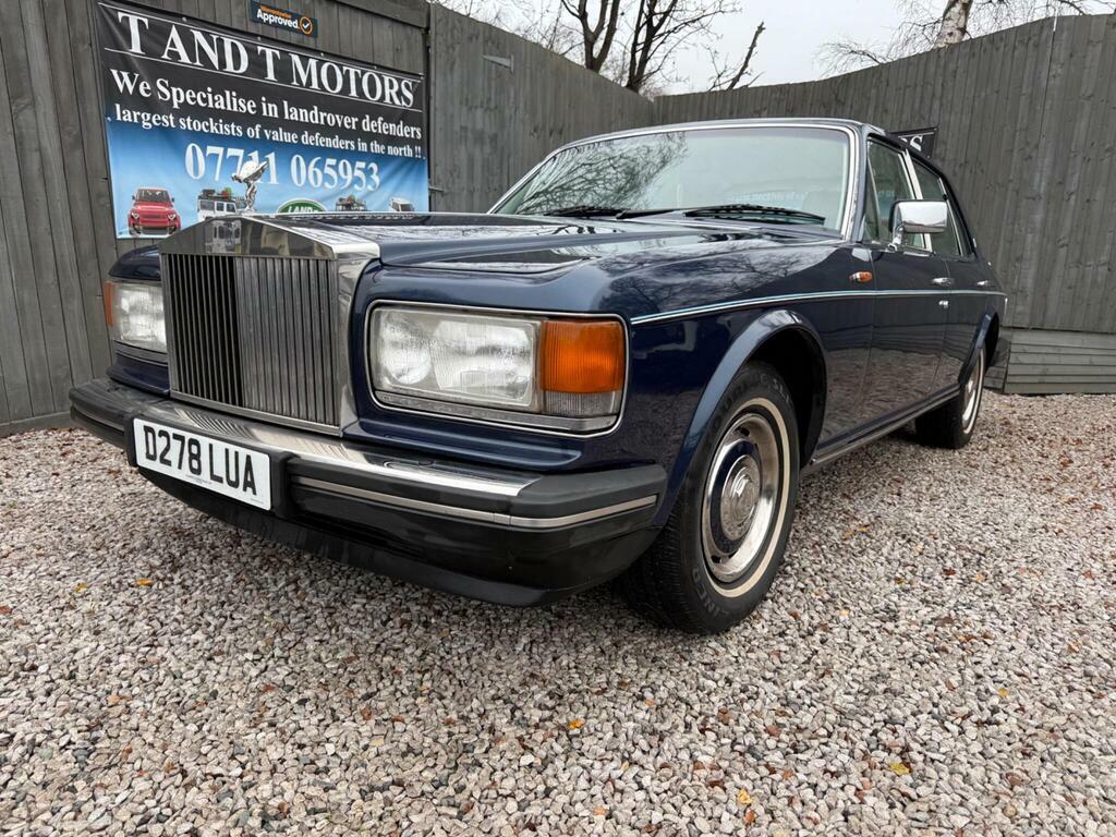 Rolls-Royce Silver Spirit Saloon Red #3