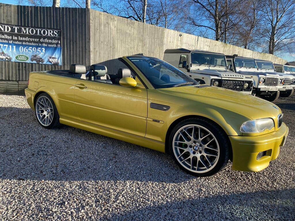 BMW M3 3.2I Convertible Yellow #6