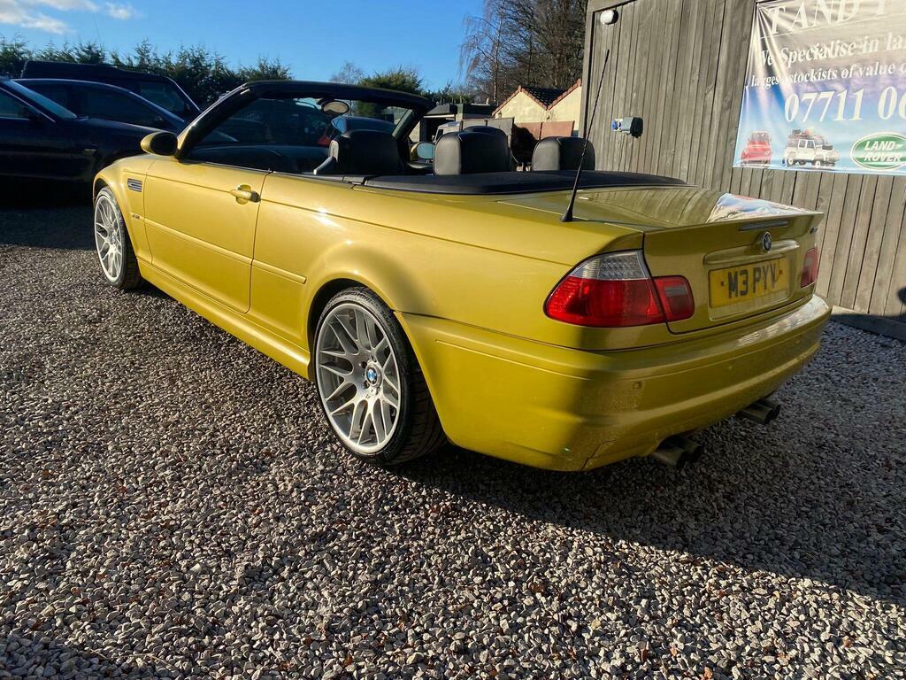 BMW M3 3.2I Convertible Yellow #3