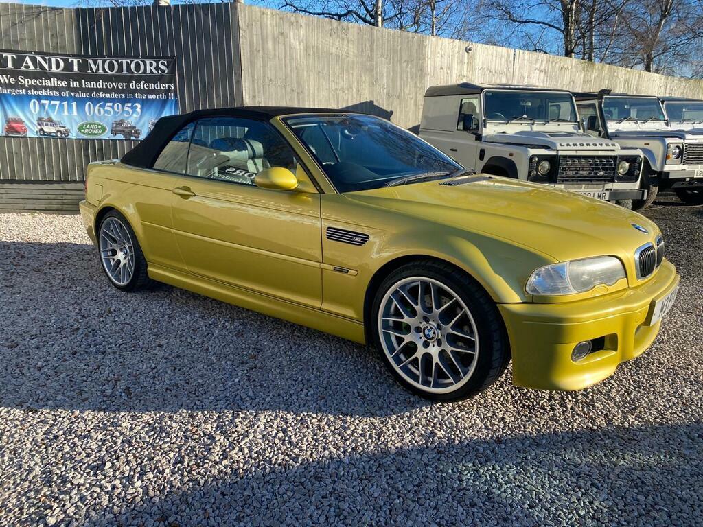 BMW M3 3.2I Convertible Yellow #5