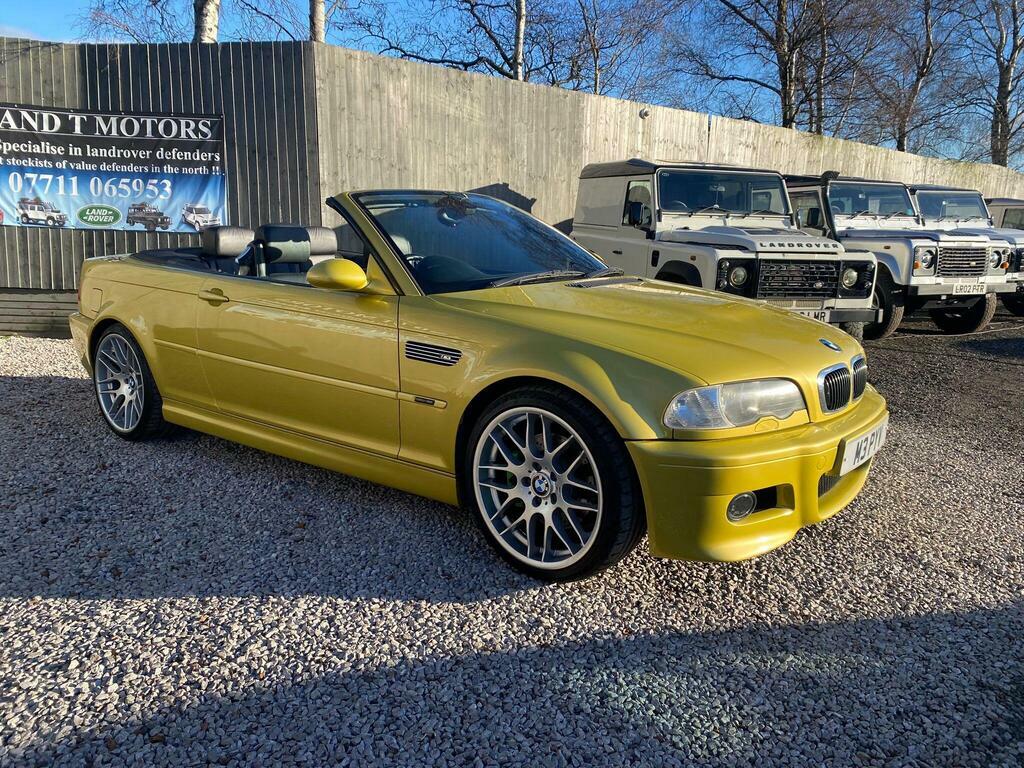 BMW M3 3.2I Convertible Yellow #4