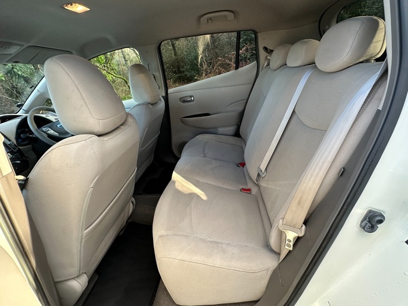 Nissan Leaf 0L Ev White #17